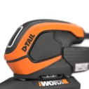 Multilijadora delta 65W Worx | WX 648.2 | Microfiltro DustStop | Sistema de anclaje por velcro | Diseño ergonómico, compacto y l