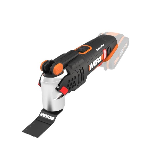 Multiherramienta Brushless Sonicrafter 20V  Worx | PowerShare |WX693.9  - Sin batería, ni cargador | Motor sin escobillas, veloc Multiherramienta Brushless Sonicrafter 20V  Worx | PowerShare |WX693.9  - Sin batería, ni cargador | Motor sin escobillas, veloc