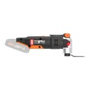 Multiherramienta Brushless Sonicrafter 20V  Worx | PowerShare |WX693.9  - Sin batería, ni cargador | Motor sin escobillas, veloc