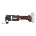 Multierramienta Sonicrafter 20V Máx Worx | PowerShare | WX 696,9 | No incluye batería ni cargador | Velocidad variable | Incluye