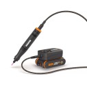 Herramienta rotativa MakerX 20V Worx | PowerShare | WX739 - batería 2.0Ah con indicador | kit de 30 accesorios