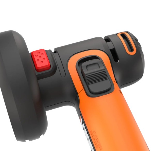 Amoladora angular compacta a batería Worx WX801 - 76mm - PowerShare 20V - Sin Batería, Cargador ni Maletín