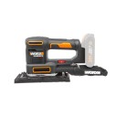 WORX, Lijadora 5-en-1, Sandeck 20 V, PowerShare, WX 820-1, Batería 2 Ah, 5 funciones con cambio facil, Velocidad variable, Diseñ