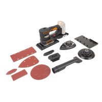 Lijadora Orbital a Batería Worx Sandeck 5 en 1 WX820 - 20V - Sin Baterías, Cargador ni Maletín