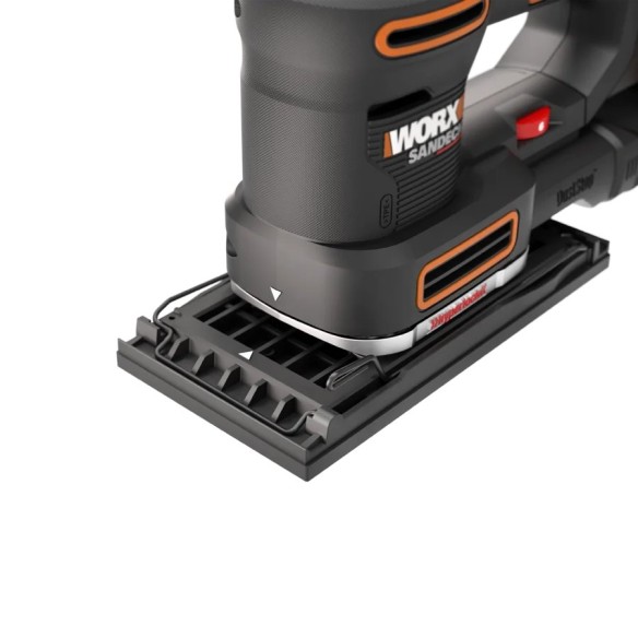 Lijadora Orbital a Batería Worx Sandeck 5 en 1 WX820 - 20V - Sin Baterías, Cargador ni Maletín