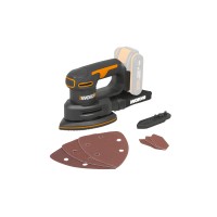 Multilijadora 20V Worx | PowerShare | WX822.9 - Sin batería, ni cargador | Sistema recolector de polvo, sistema de fijación por