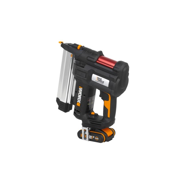 WORX, Grapadora Clavadora 20 V 2,0 Ah (1 bat), Multicolor, wx 840