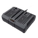 Cargador para 2 Baterias Rápido Worx WA3883 - 20V Powershare