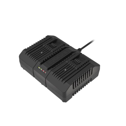 Cargador para 2 Baterias Rápido Worx WA3883 - 20V Powershare