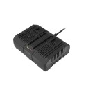 Cargador para 2 Baterias Rápido Worx WA3883 - 20V Powershare