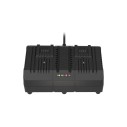 Cargador para 2 Baterias Rápido Worx WA3883 - 20V Powershare