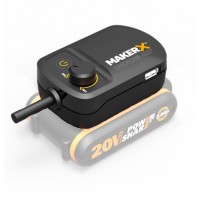 Adaptador HubX MakerX Worx WA7161 | Cable 1,2 m | No incluye Batería Ni Cargador 2