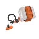 Cortabordes 40V (2x20V) Worx | PowerShare | WG183E.9 | No incluye batería ni cargador | Mango ajustable | Cabezal de doble hilo 