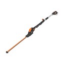 Cortasetos con pértiga telescópica 20V Máx. Worx | PowerShare | WG252E.9 | No incluye batería ni cargador | 45 cm de peine | 3,6