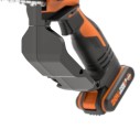 WORX WG324E Mini sierra de cadena para poda 20 V Máx. Worx, PowerShare, Incluye 1 batería 2 Ah y cargador, Motosierra de poda, L