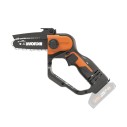 Mini sierra de cadena para poda 20V Máx. Worx | PowerShare | WG324E.9 | No incluye batería ni cargador| Espada de12 cm | Motosie