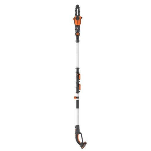 WORX WG349E Sierra de cadena, Color Negro, 20 cm