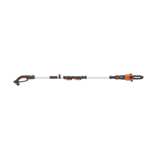 WORX WG349E Sierra de cadena, Color Negro, 20 cm