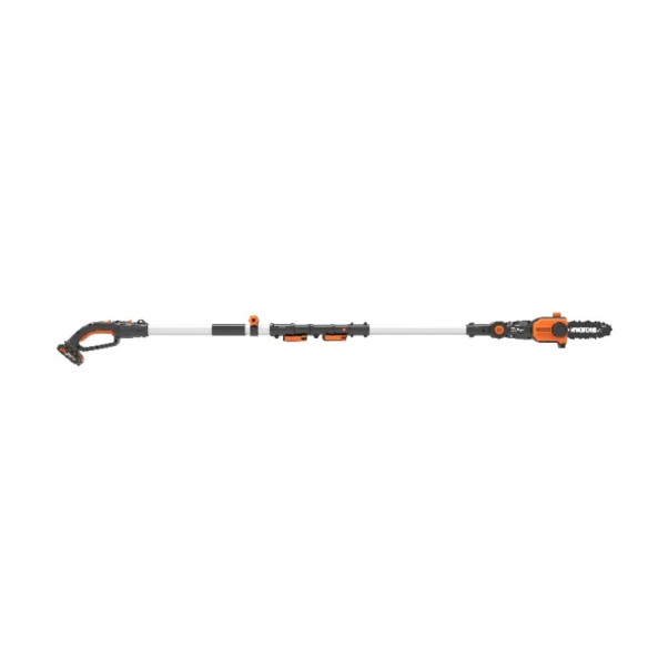 WORX WG349E Sierra de cadena, Color Negro, 20 cm WORX WG349E Sierra de cadena, Color Negro, 20 cm