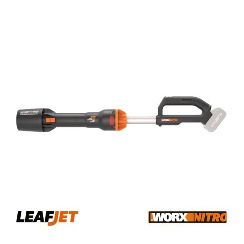 Soplador a batería 20V Máx.WORX | WG543E.9 |Potente motor sin escobillas | PowerShare | No incluye batería ni cargador | 2 veloc