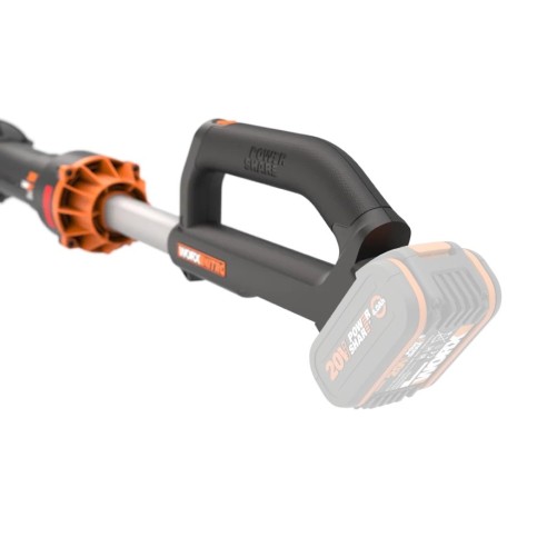 Soplador a batería 20V Máx.WORX | WG543E.9 |Potente motor sin escobillas | PowerShare | No incluye batería ni cargador | 2 veloc