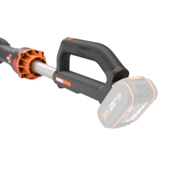 Soplador a batería 20V Máx.WORX | WG543E.9 |Potente motor sin escobillas | PowerShare | No incluye batería ni cargador | 2 veloc Soplador a batería 20V Máx.WORX | WG543E.9 |Potente motor sin escobillas | PowerShare | No incluye batería ni cargador | 2 veloc