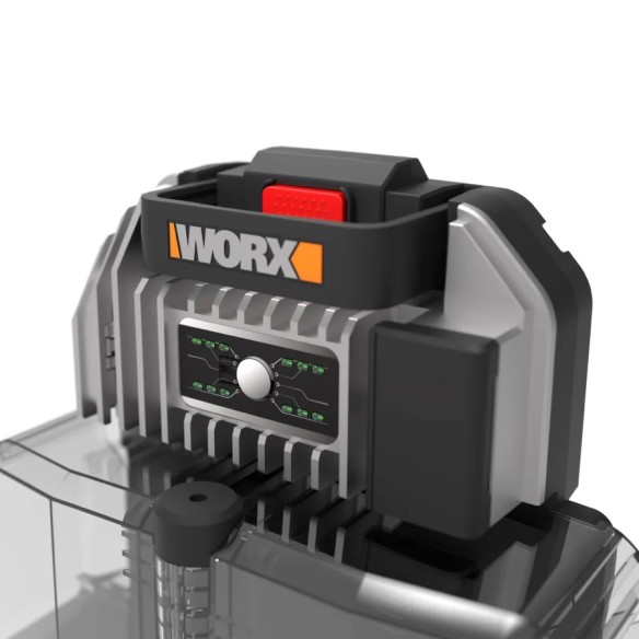 Soplador de hojas 80V Máx. WORX NITRO | WG572E | PowerShare | Incluye 4 baterías de 20V y 4Ah | Cargador BaseCamp | Tecnología A Soplador de hojas 80V Máx. WORX NITRO | WG572E | PowerShare | Incluye 4 baterías de 20V y 4Ah | Cargador BaseCamp | Tecnología A