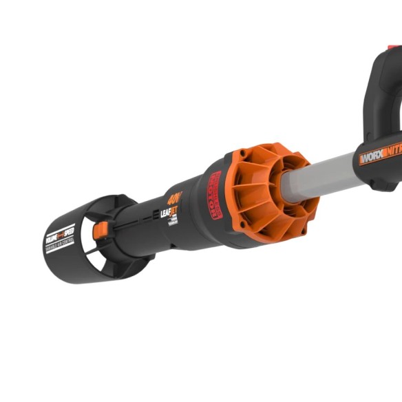WORX Leafjet WG585E.9 - Soplador de hojas (40 V, motor sin escobillas, control de aire variable, menos consumo de batería, más p WORX Leafjet WG585E.9 - Soplador de hojas (40 V, motor sin escobillas, control de aire variable, menos consumo de batería, más p