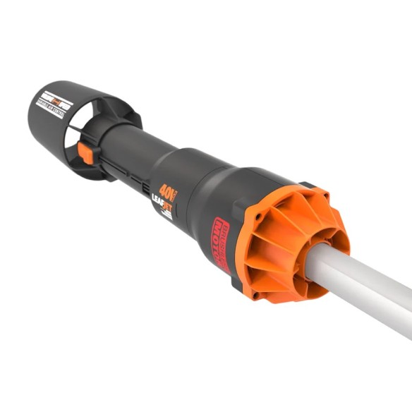 WORX Leafjet WG585E.9 - Soplador de hojas (40 V, motor sin escobillas, control de aire variable, menos consumo de batería, más p WORX Leafjet WG585E.9 - Soplador de hojas (40 V, motor sin escobillas, control de aire variable, menos consumo de batería, más p