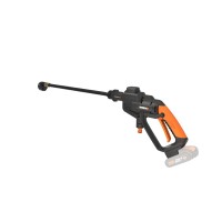 WORX Hidrolimpiadora a batería Hydroshot 20V Worx, PowerShare, WG620E.9, Sin batería, ni cargador, portátil, Color Negro y naran 2