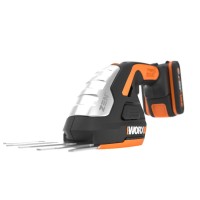 Cortasetos de mano 20V Máx. Worx| PowerShare | WG801E.5 | Incluye  1 batería 2Ah y cargador | Multifunción , tijera de césped, A 2