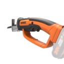 Serrucho Multifunción 20V Máx. Worx | PowerShare | WG894E.9 - Sin batería, ni cargador | Hasta 20 cm de profundidad de corte