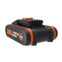 Worx WA3601 - 20V POWERSHARE: Bat(2Ah)+Cargador1h