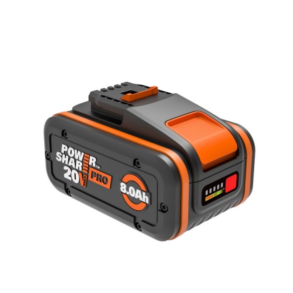 Worx WA3648 - Batería 20V 8Ah POWERSHARE Worx WA3648 - Batería 20V 8Ah POWERSHARE