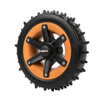 WORX Ruedas Landroid WA0952 Super-Grip – Para una mejor capacidad de subida – Profesional en terrenos difíciles – Compatible con