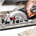 Sierra circular WorxSaw XL  500W Worx | WX439 | Disco de 1200mm | Sistema de aspiración integrado | Rápido ajuste de profundidad