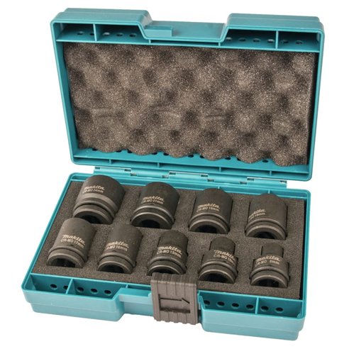 Estuche 9 llaves de vaso Makita D-41517