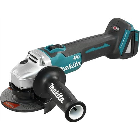 Miniamoladora Makita DGA454Z - 115 mm - 18V - Motor sin escobillas, diseño compacto - Sin batería ni cargador ni maletín