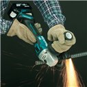 Miniamoladora Makita DGA454Z - 115 mm - 18V - Motor sin escobillas, diseño compacto - Sin batería ni cargador ni maletín