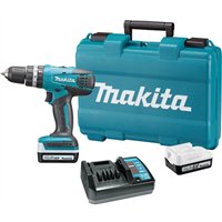 Taladro combinado Makita HP347D001 - 14,4V - 30 Nm - Compacto y ligero, 2 velocidades mecánicas