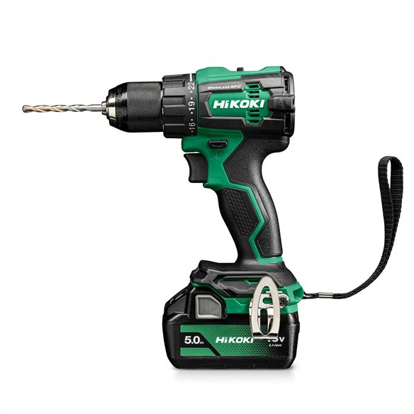 Taladro percutor con bateria Hikoki DV18DEWFZ - 18V - 70 Nm - baterías 5Ah y cargador