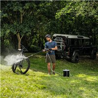 WORX Hidrolimpiadora a batería Hydroshot 20 V Worx, PowerShare, WG620E, 1 batería 2Ah, portátil, Color Negro y Naranja 2