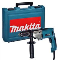 Taladro percutor Makita HP2071 - 1010 W, 20 mm, 2 velocidades mecánicas, maletín incluido 2