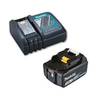Conjunto Bateria Makita 18V 3Ah BL1830B +  Cargador DC18RC