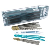 Conjunto 10 Hojas para Sierra de Calar Makita B-44426 para Madera y Metal