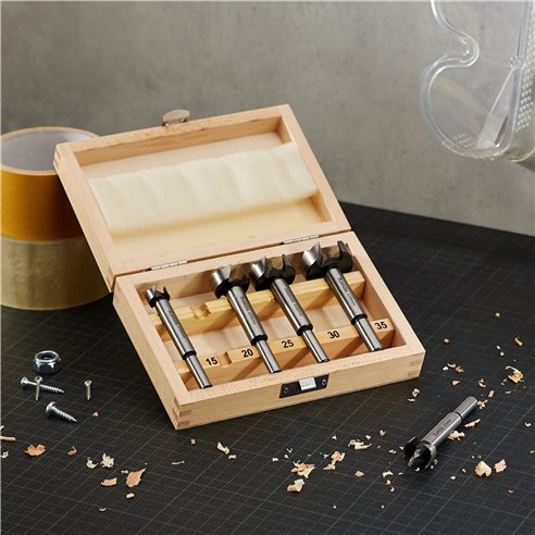 Estuche 5 Brocas Forstner Makita D-47363