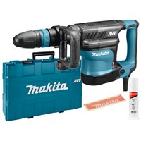 Martillo demoledor Makita HM1111C - 1300 W, 11,2 J, sistema anti-vibración, SDS-MAX 2