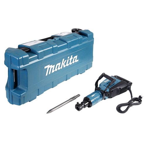 Martillo demoledor Makita HM1307C - 1510 W, 25,5 J, velocidad variable, inserción HEX 30 mm