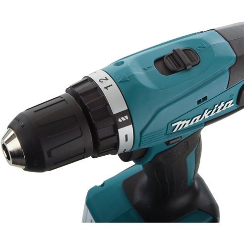Taladro atornillador Makita DF347D001 - 14,4V 30Nm - 2 velocidades, maletín incluido