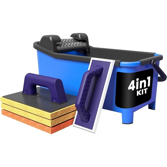 Pack Cubo Rejuntado Peygran + 3 Talochas Esponja + Talocha Goma